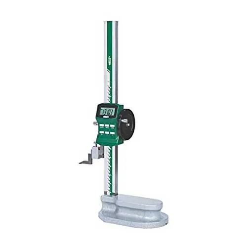 DIGITAL HEIGHT GAGE WITH DRIVING WHEEL, 1156-300, 0-300mm/0-12"- Insize
