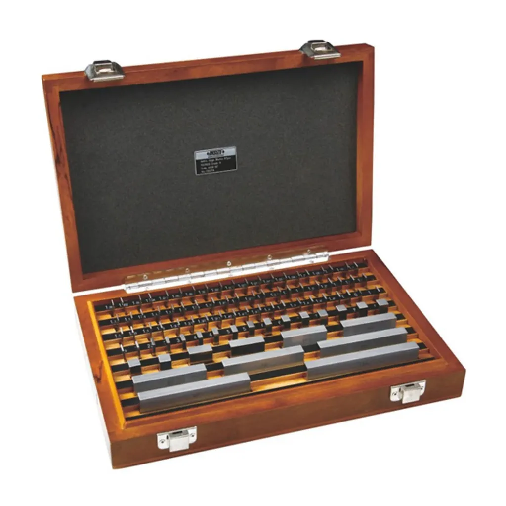 Insize 112 Pcs. Steel Gage Block Set 4100-1112